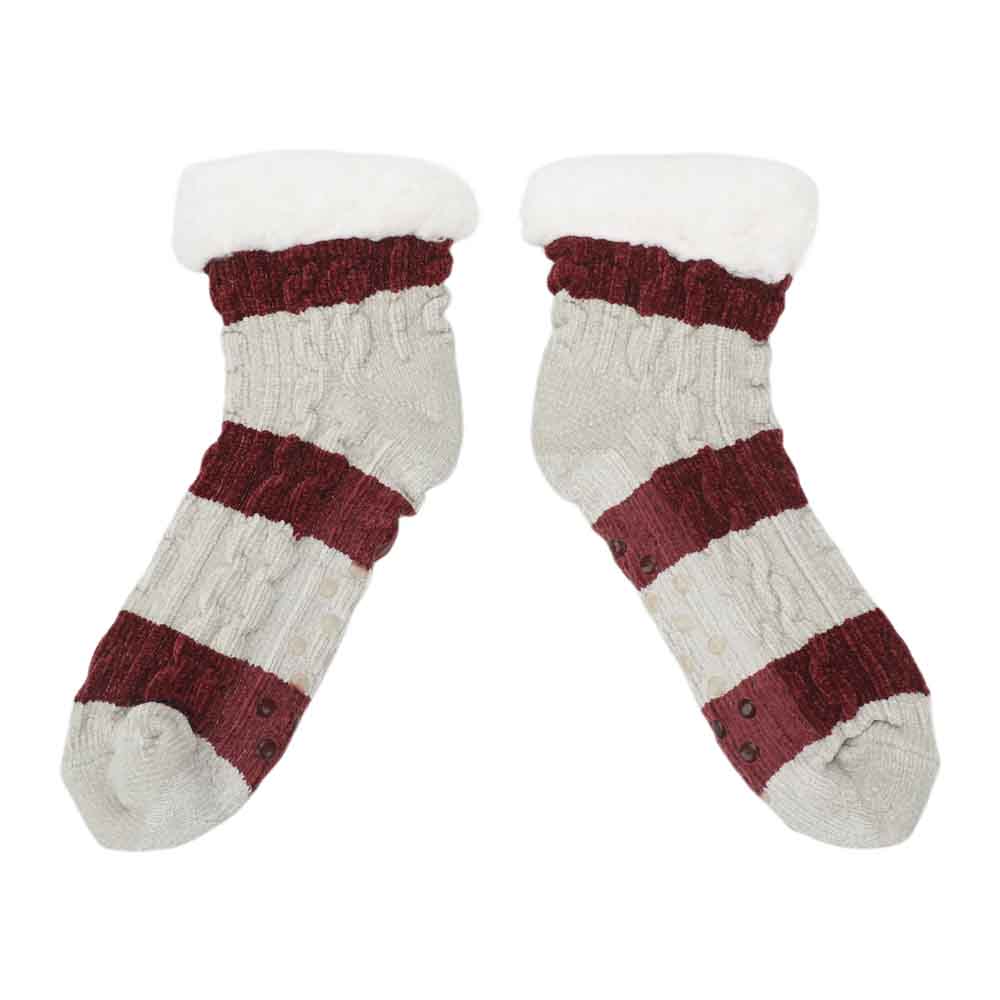 Bioworld Harry Potter Hedwig Sherpa Slipper Socks