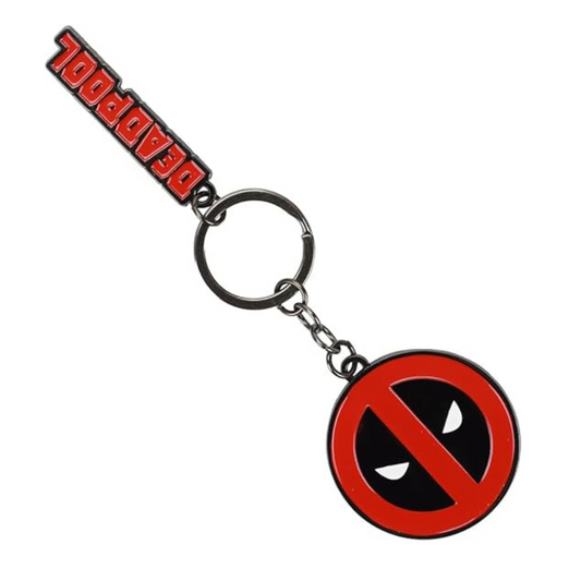 Bioworld Marvel Deadpool Logo Keychain