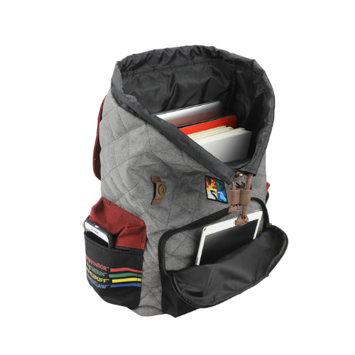 Bioworld Harry Potter Hogwarts Decals 17" Rucksack Backpack