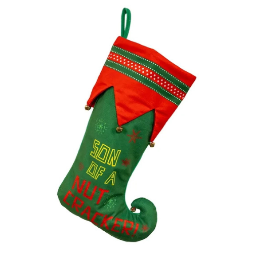 Elf The Movie Son Of A Nut Nutcracker Holiday Stocking by Kurt S. Adler