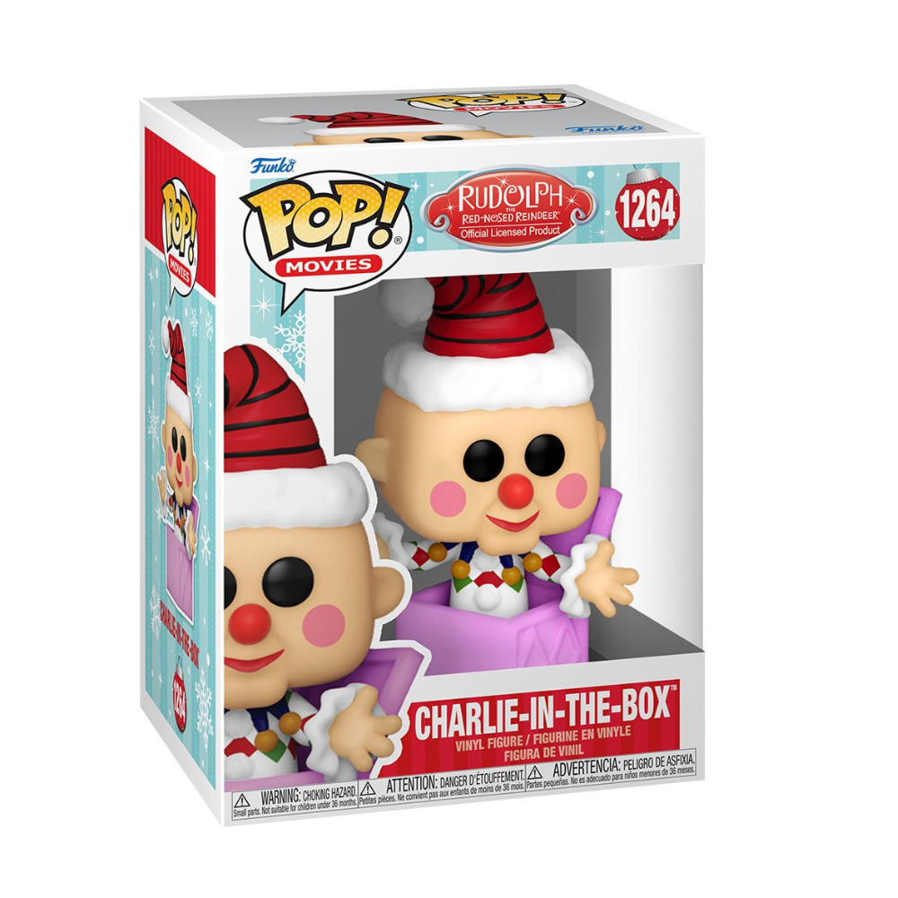 Funko Pop! Movies - Rudolph The Red Nosed Reindeer - Charlie-in-The-Box 1264