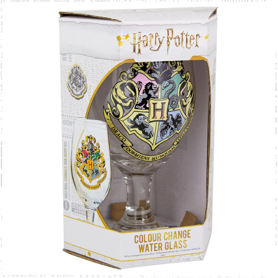 Harry Potter Color Change Glass Goblet