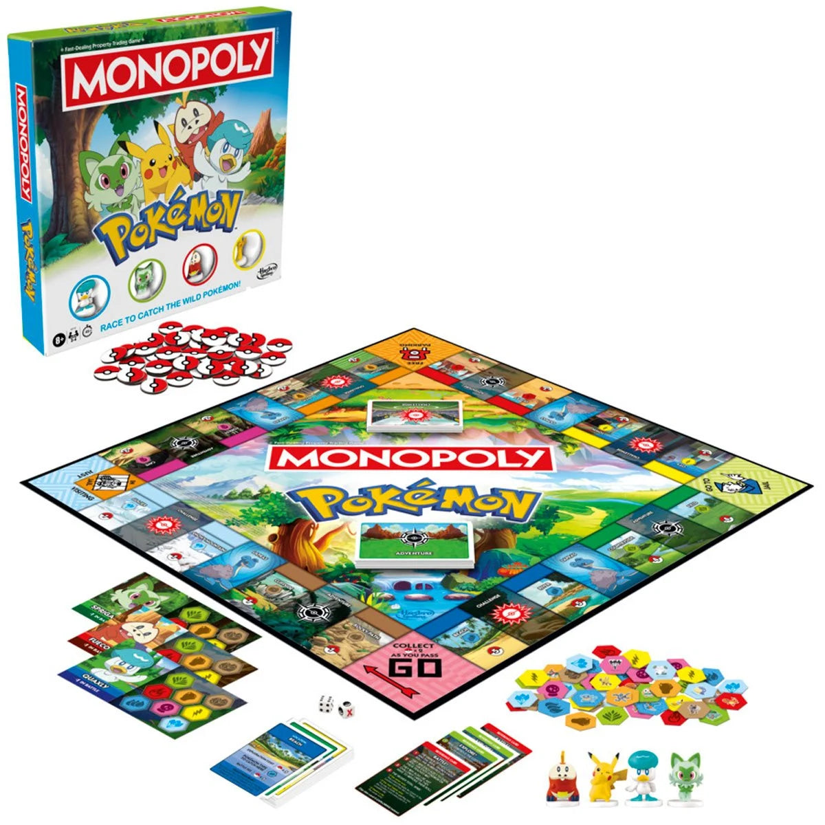Hasbro Pokémon Edition Monopoly Game