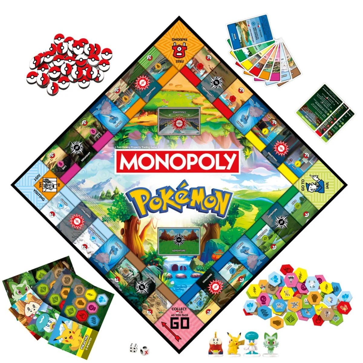 Hasbro Pokémon Edition Monopoly Game