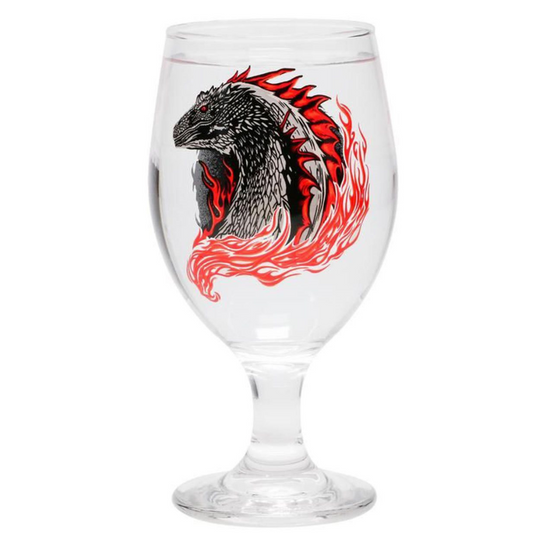 House Of The Dragon Color Change Glass Goblet