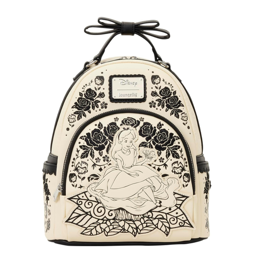 Loungefly Alice in Wonderland Floral Mini Backpack