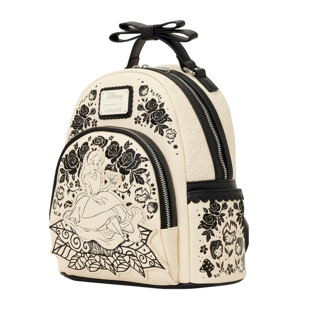 Loungefly Alice in Wonderland Floral Mini Backpack