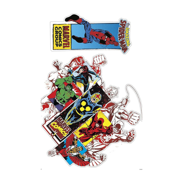Marvel Super Heroes Sticker Decals by Trends International