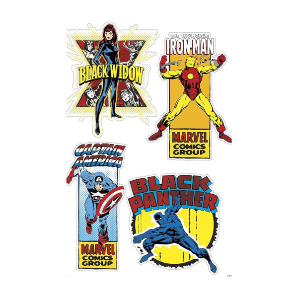 Marvel Super Heroes Sticker Decals by Trends International