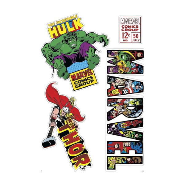 Marvel Super Heroes Sticker Decals by Trends International
