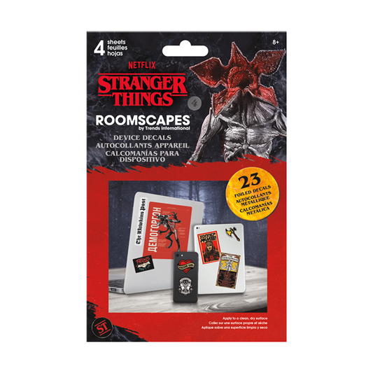 Netflix Stranger Things Season 4 ROOMSCAPES Sticker Decals with Foil by Trends International