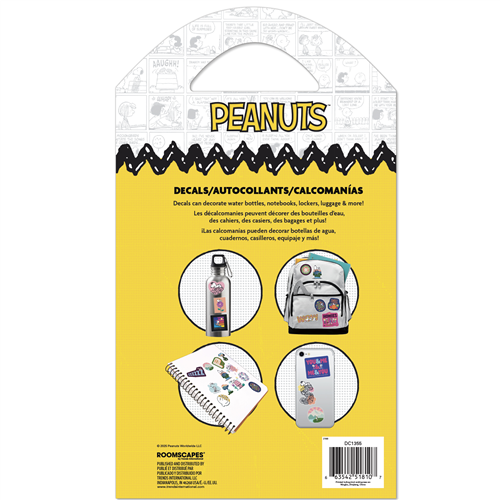Peanuts ROOMSCAPES Sticker Decals by Trends International