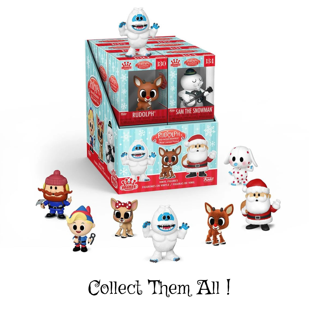Rudolph the Red-Nosed Reindeer Sam the Snowman Funko Pop! Mini Vinyl Figure