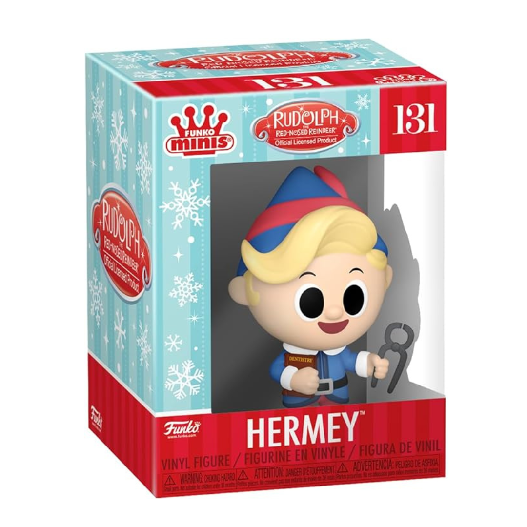 Rudolph the Red-Nosed Reindeer Hermey Funko Pop! Mini Vinyl Figure