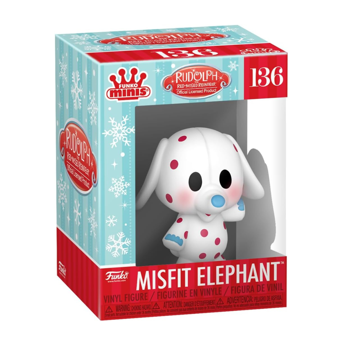 Rudolph the Red-Nosed Reindeer Misfit Elephant Funko Pop! Mini Vinyl Figure