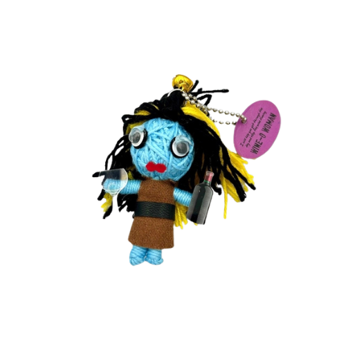 Watchover Voodoo Doll - Wine-O Woman