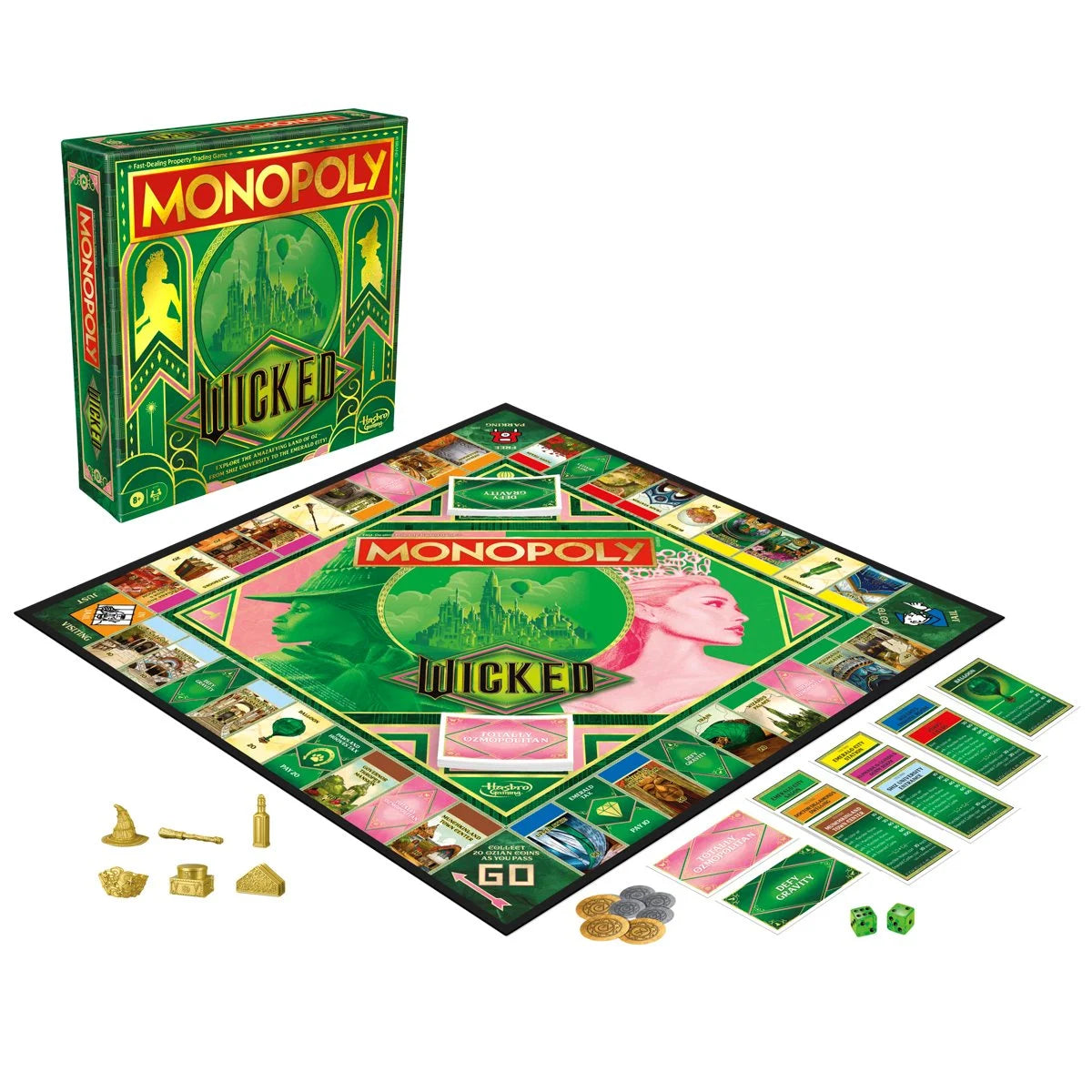 Hasbro Wicked Edition Monopoly Game