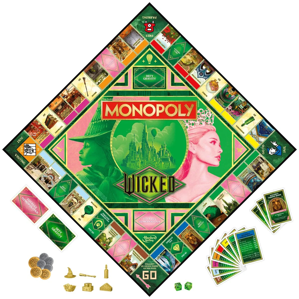 Hasbro Wicked Edition Monopoly Game