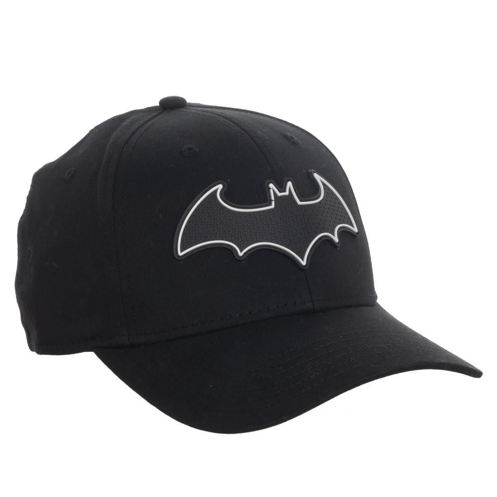 Bioworld DC Comics Superhero Batman Flex Fit Black Hat