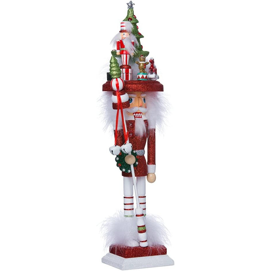 18"  Hollywood Nutcrackers™ Christmas Tree Hat Nutcracker by Kurt S. Adler