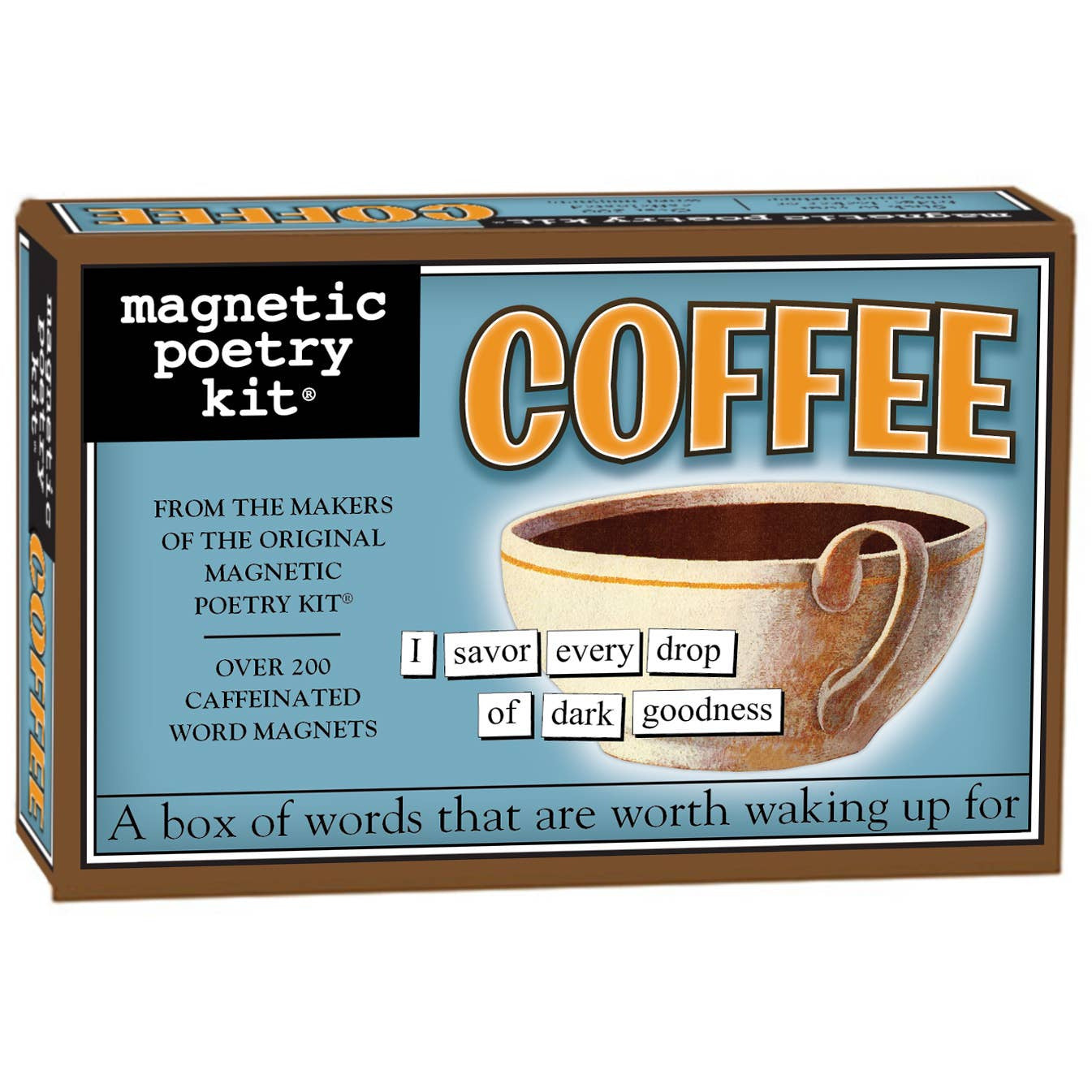 Magnetic Poetry Word Magnets Pack - Coffee