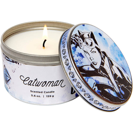 DC Comics Catwoman Clove Scented Candle (5.6 oz.) by Insight Luminaries