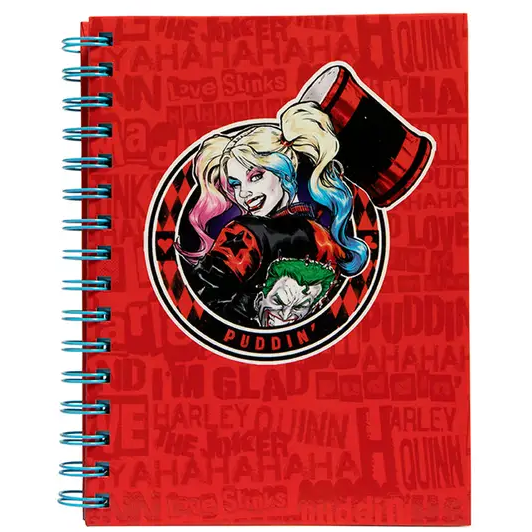 DC Comics Harley Quinn Spiral Notebook by Insight Editions