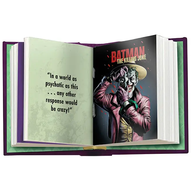 DC Comics The Joker Quotes from the Clown Prince of Crime Tiny Hardback Book by Insight Editions
