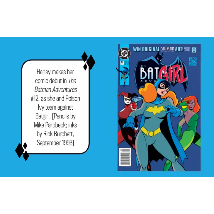 DC Comics Harley Quinn Tiny Hardcover Book by Insight Editions