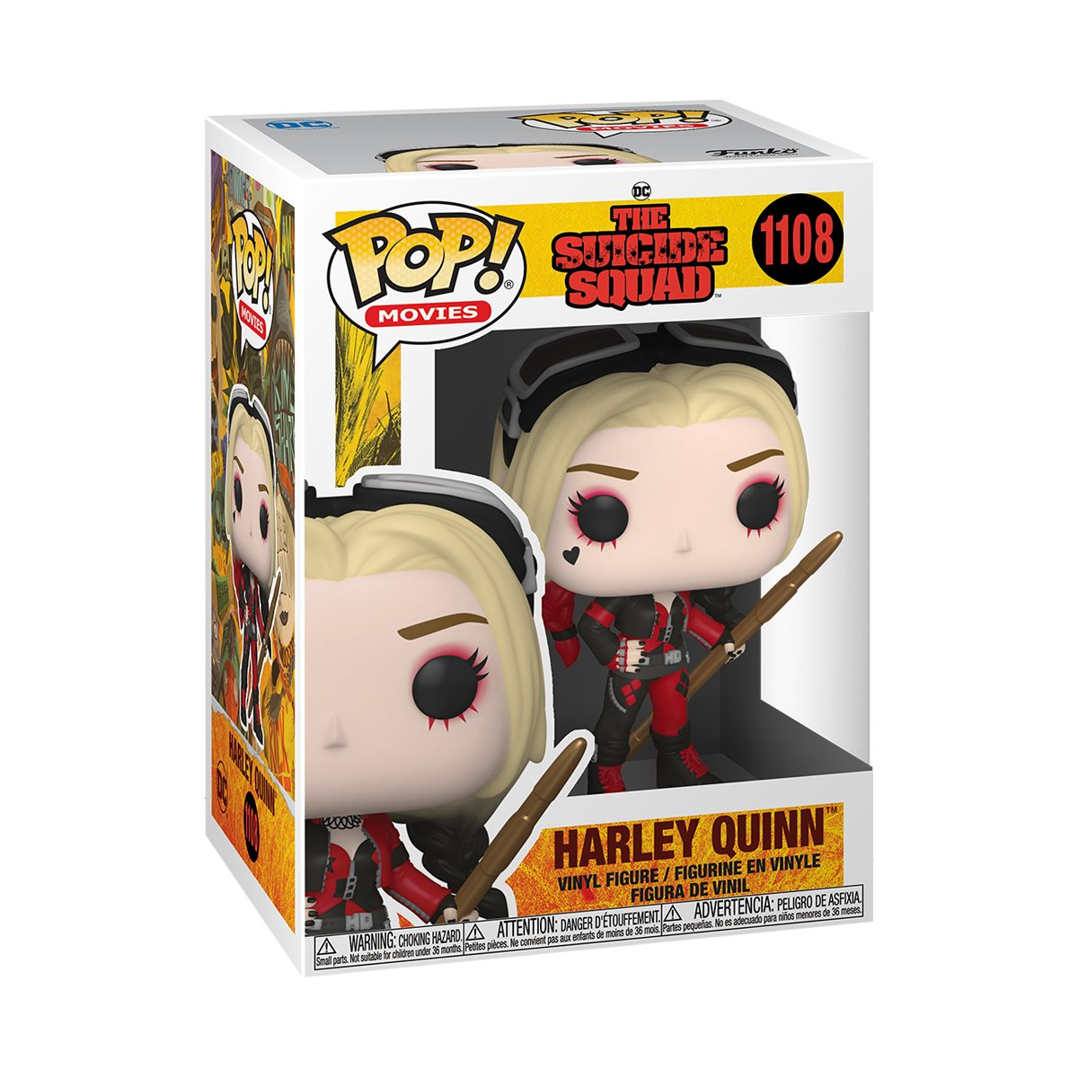 DC Comics The Suicide Squad Harley Quinn Bodysuit Funko Pop! Vinyl Figure