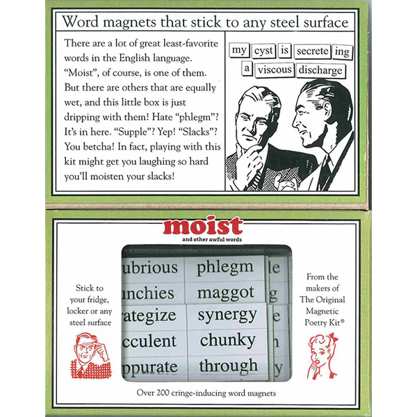 Magnetic Poetry Word Magnets Pack - Moist