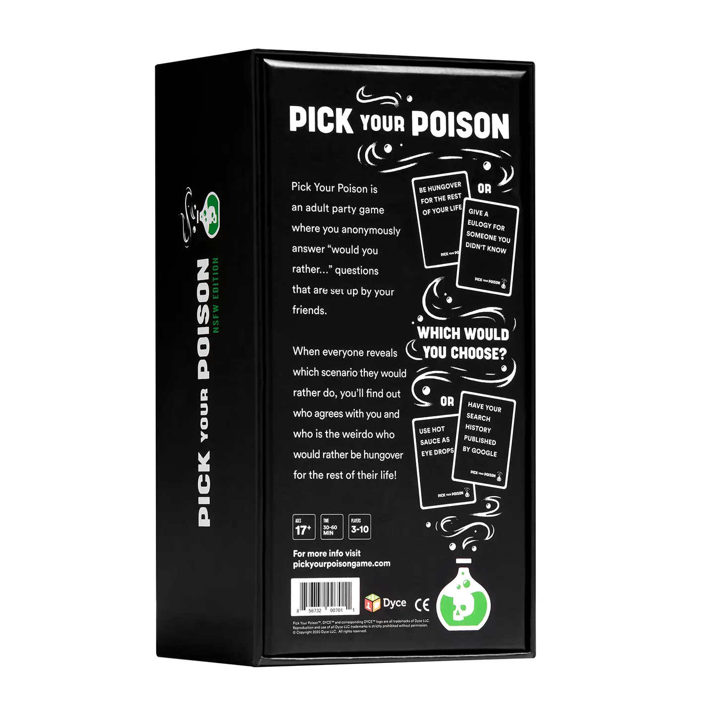 Pick Your Poison Adult Party Card Game: After Dark Edition