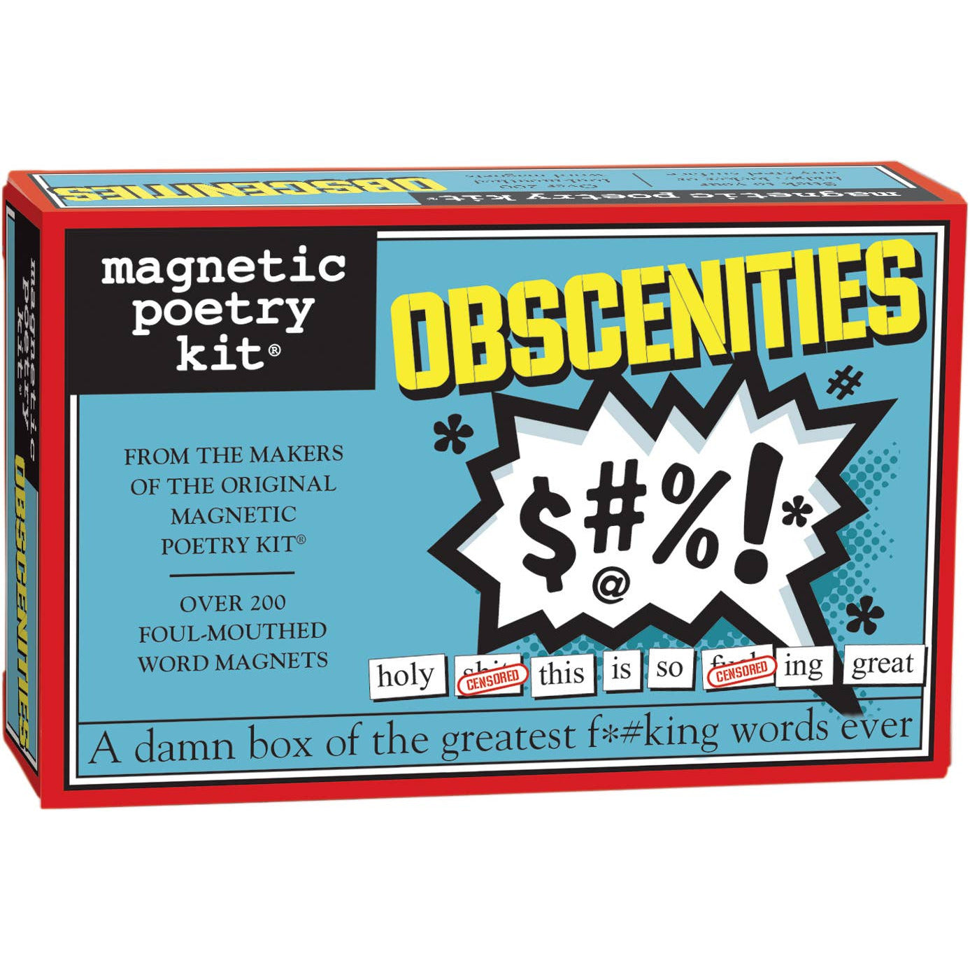 Magnetic Poetry Word Magnets Pack - Obscenities