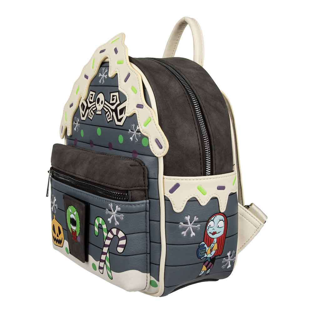 Bioworld The Nightmare Before Christmas Gingerbread House Mini Backpack